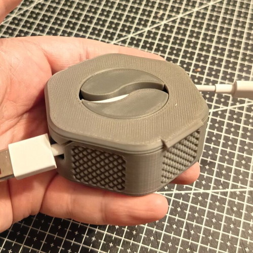 USB Cable Case made to order with winding feature
