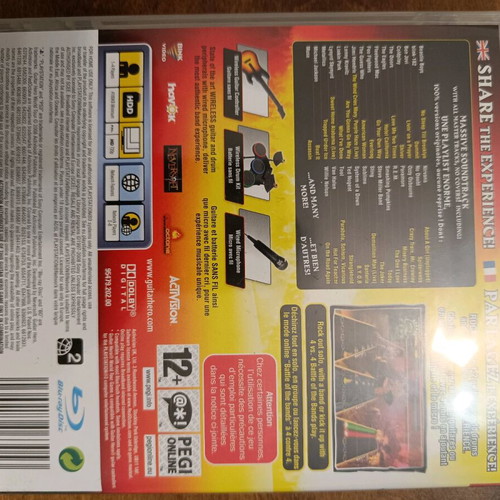 Guitar Hero World Tour for PS3 like new