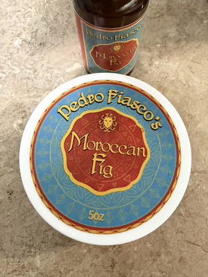 Ariana and Evan’s Moroccan Fig shaving soap