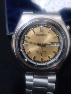 Seiko Bell-Matic αυτόματο ρολόι σαν καινούργιο, γκρι