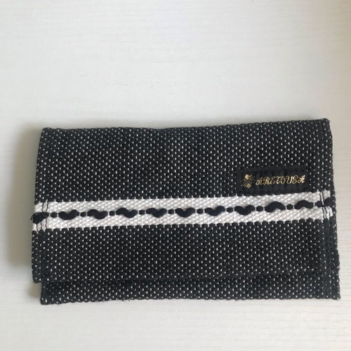 Handmade knitted tobacco pouch new with inner slot