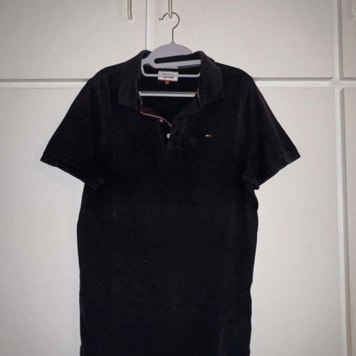Tommy Jeans Polo Slim Fit size L black like new