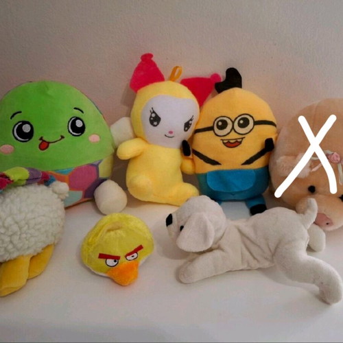 Stuffed animals used, set