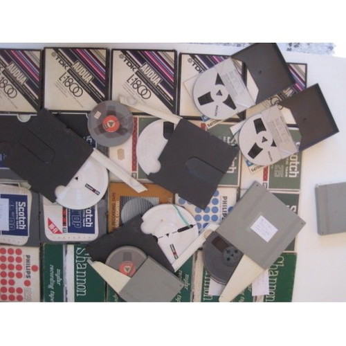 Sound reels used 12-15-18cm plastic 7''