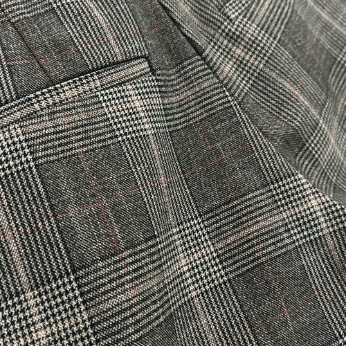 H&M checked suit trousers brown beige, like new