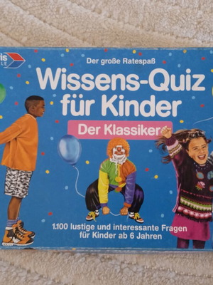 Wissens-Quiz für Kinder board game used, German language