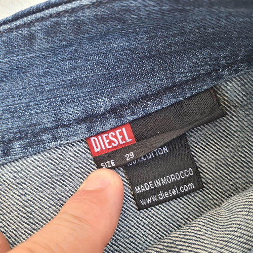 Diesel Jeans women's short denim skirt size 29 / M blue