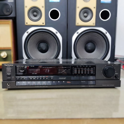 Technics SA-160 Stereo Amplifier 2x40W RMS used with phono input
