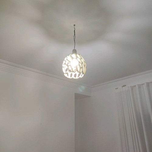 Modern Organic Design ceiling light new, white