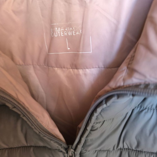 Gray jacket used, size Large