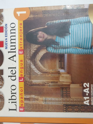 Spanish language learning books, set of 2
