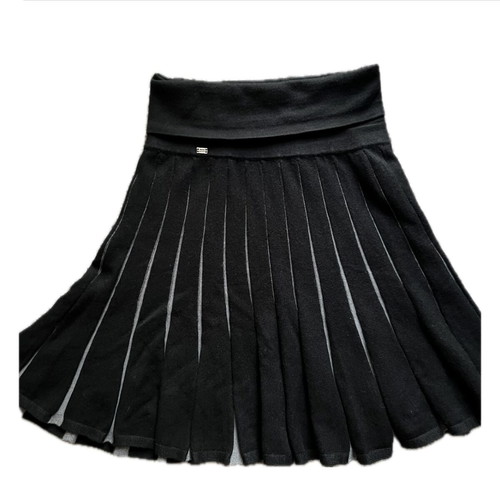 Miss Sixty black knitted skirt like new, size S