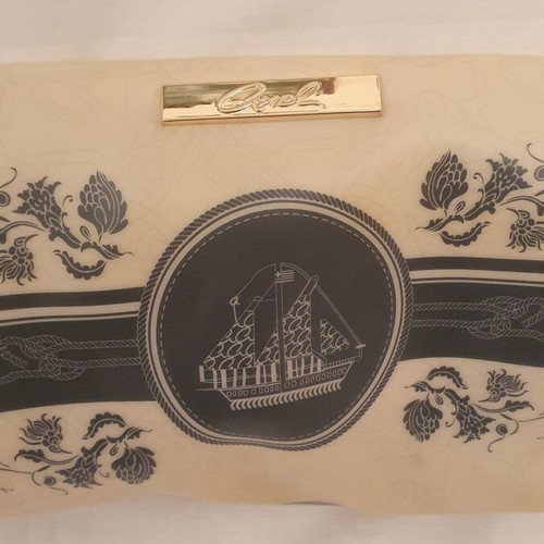 Axel cosmetic case used, beige, vintage