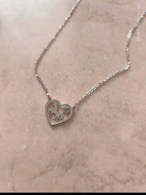 Stainless Steel Unicorn Necklace new
