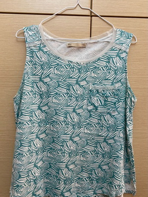 Sfera cotton t-shirt new, size L, green and white