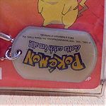  Pokemon Poliwrath παλιά διαφημιστική μεταλλική ταυτότητα από την Nintendo 1999