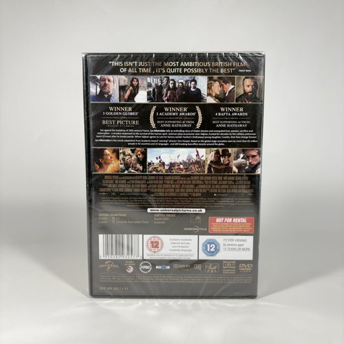 Les Miserables DVD new with English subtitles