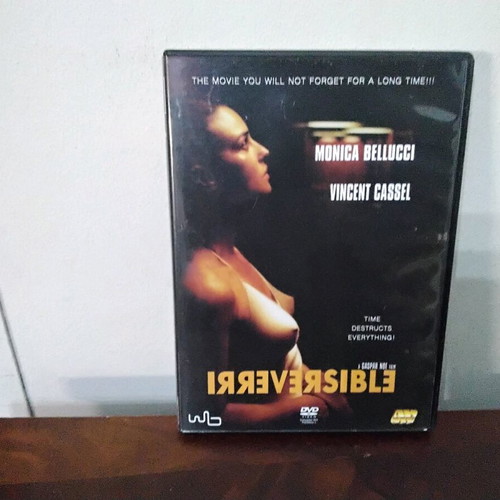 Irreversible DVD used with Greek subtitles, drama