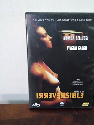 Irreversible DVD used with Greek subtitles, drama