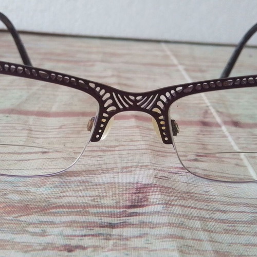 Specsavers Marjoram eyeglasses like new, black and purple
