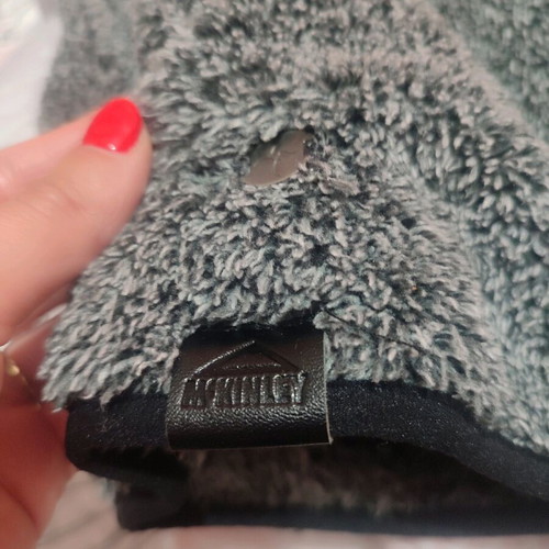 Mc Kinley women's sleeveless fur vest like new, gray, size M