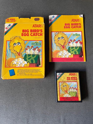 Big Birds Egg Catch game for Atari 2600 used