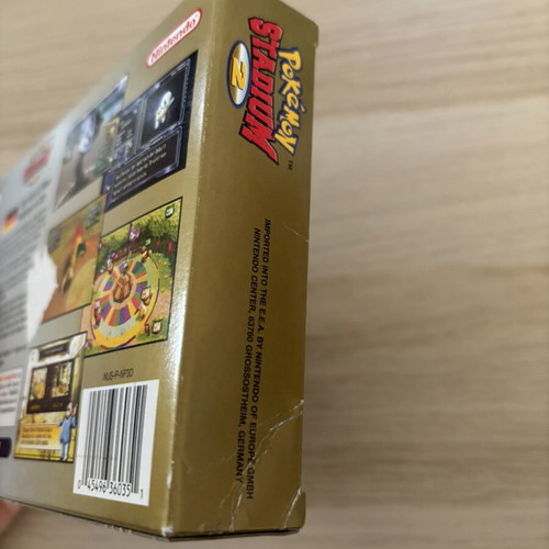 Pokémon Stadium 2 Nintendo 64 box and manual used