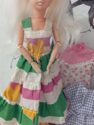 Vintage Plagonna Greek Doll Susi Style with 3 Outfits like new