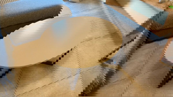 ΤΡΑΠΈΖΙ ΣΑΛΟΝΙΟΥ ΙΚΕΑ 90cm Διάμετρος, 40cm Ύψος