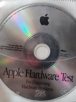 Apple Hardware Test CDROM 1.1 2001 like new