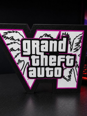 Φωτιστικό LED Grand Theft Auto V με 3D εκτύπωση, καινούργιο