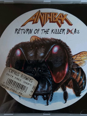 Anthrax Return of the killer A's CD like new, metal