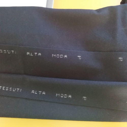 Cashmere wool fabric black, high quality