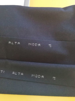 Cashmere wool fabric black, high quality