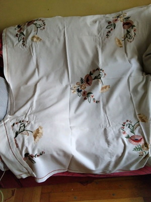 Vintage τραπεζομάντηλο 1,30 x 1,80 σαν καινούργιο, βαμβακερό ύφασμα