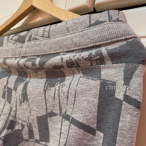 Adidas gray leggings used with patterns, size S