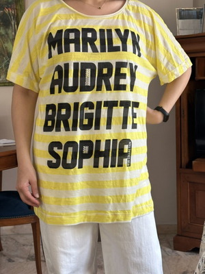 BSB yellow t-shirt dress like new, size L