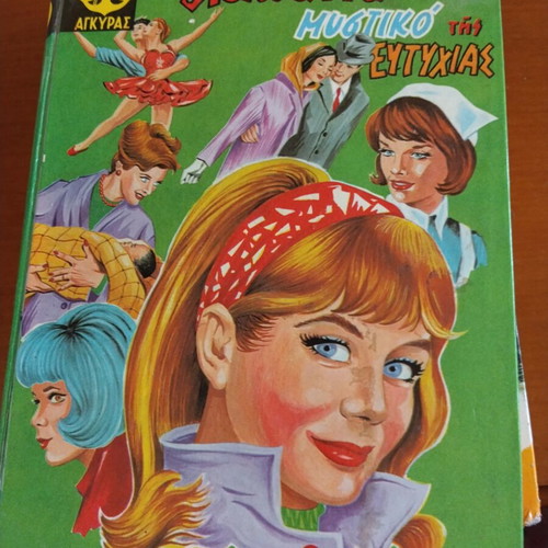 Old books used, including The Wonderful White Whale and Pollyanna