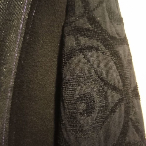 Coat new with patterns, black and gray, one size