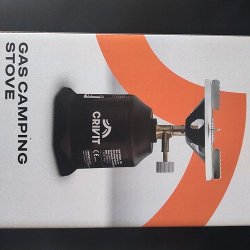 Camping Gas Stove black new, adjustable flame, economical
