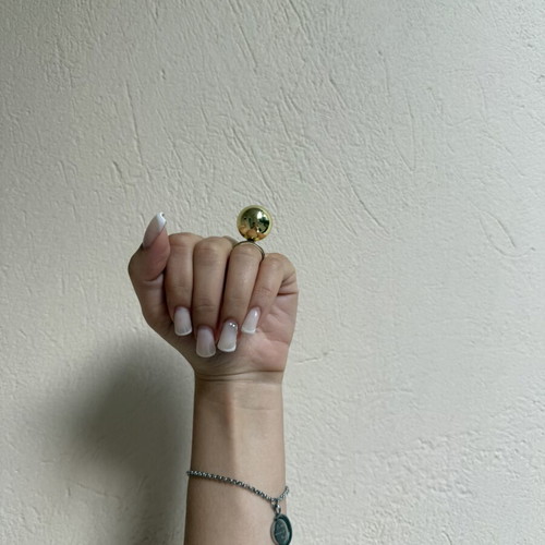 Gold ring new, adjustable, unique design