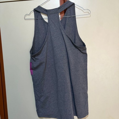 Sleeveless sports top M Funky Buddha grey like new