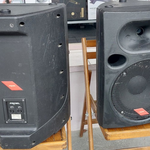 Proel Next 12HP8 floor speakers like new