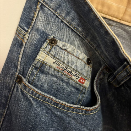 Diesel Denim Division Jeans W34 used, authentic Y2K blue washed