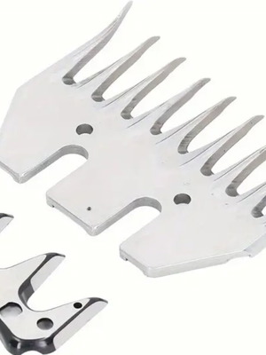 Sheep Clipper Blade Set with Curved Blades new