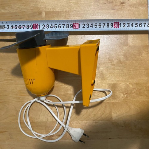 Vintage table fan used, made in Greece, 25w