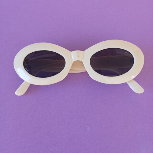 Vintage white sunglasses 60s retro like new