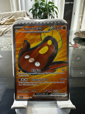 Stunfisk ex card Ultra rare Ascended heroes set 252/217 new