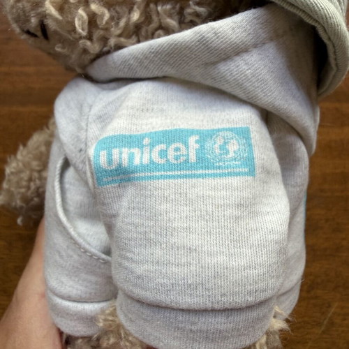 Unicef Plush Toy Teddy Bear 36.5cm New, Pack of 2