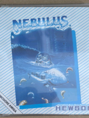 Nebulus (Hewson) Amiga like new, complete in plastic case